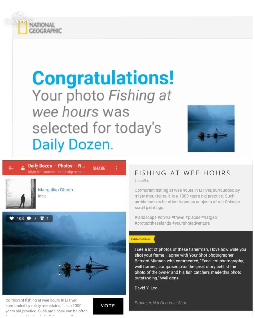 Published on NatGeo Yourshot Daily Dozen on 8-Jan-2019