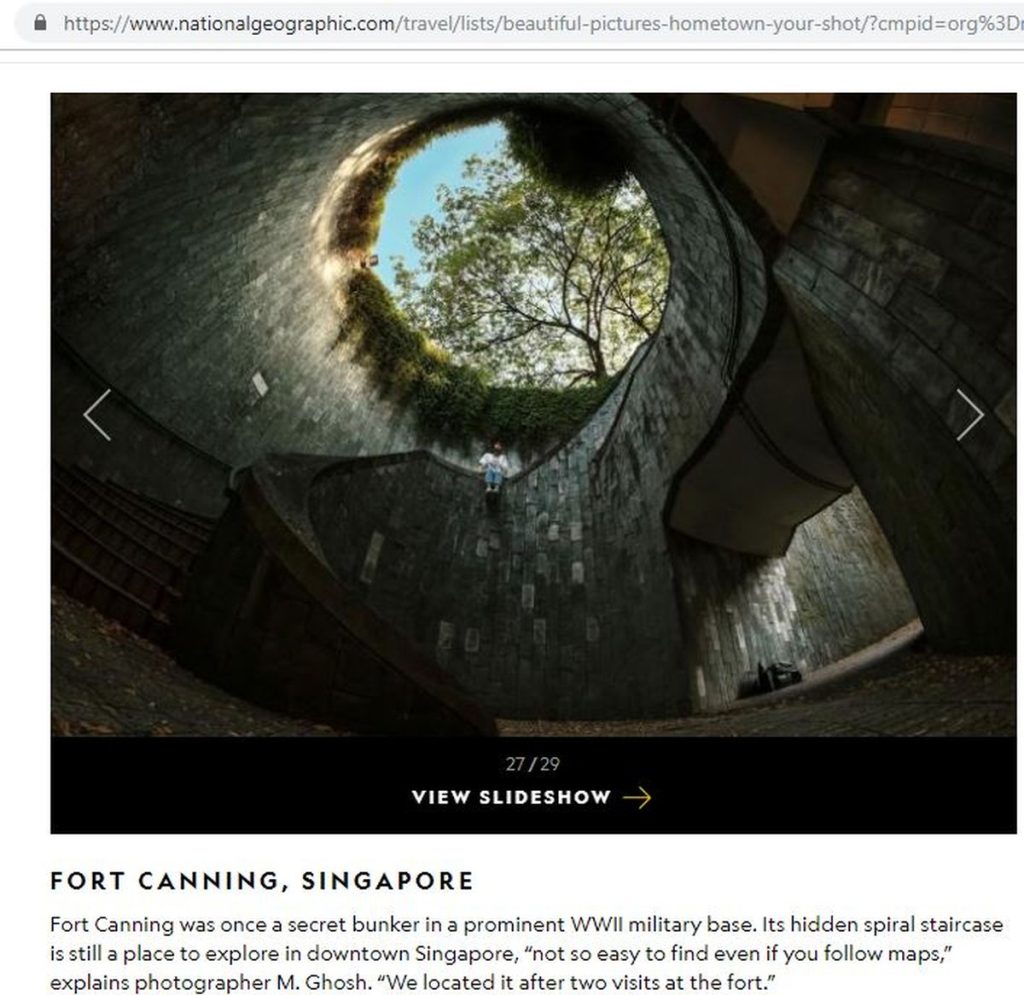 Featured by National Geographic