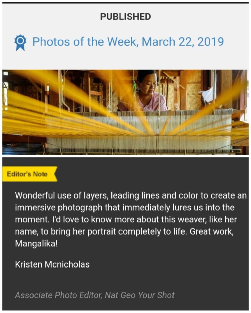 Published in NatGeo Assignment