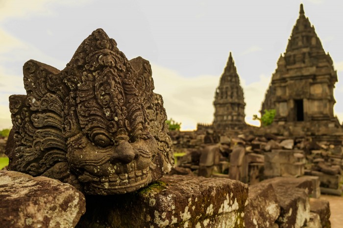 Ruins of Prambanan temple Ruins of Prambanan temple